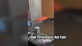 Peinture de couleur rouge 1K 2K hautes performances en Chine fabricant