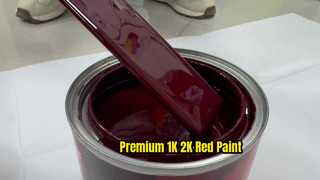 Peinture rouge 1K 2K en Chine Fabricant