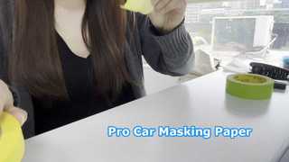 Fabricant de papier de masquage de voiture de haute qualité en Chine